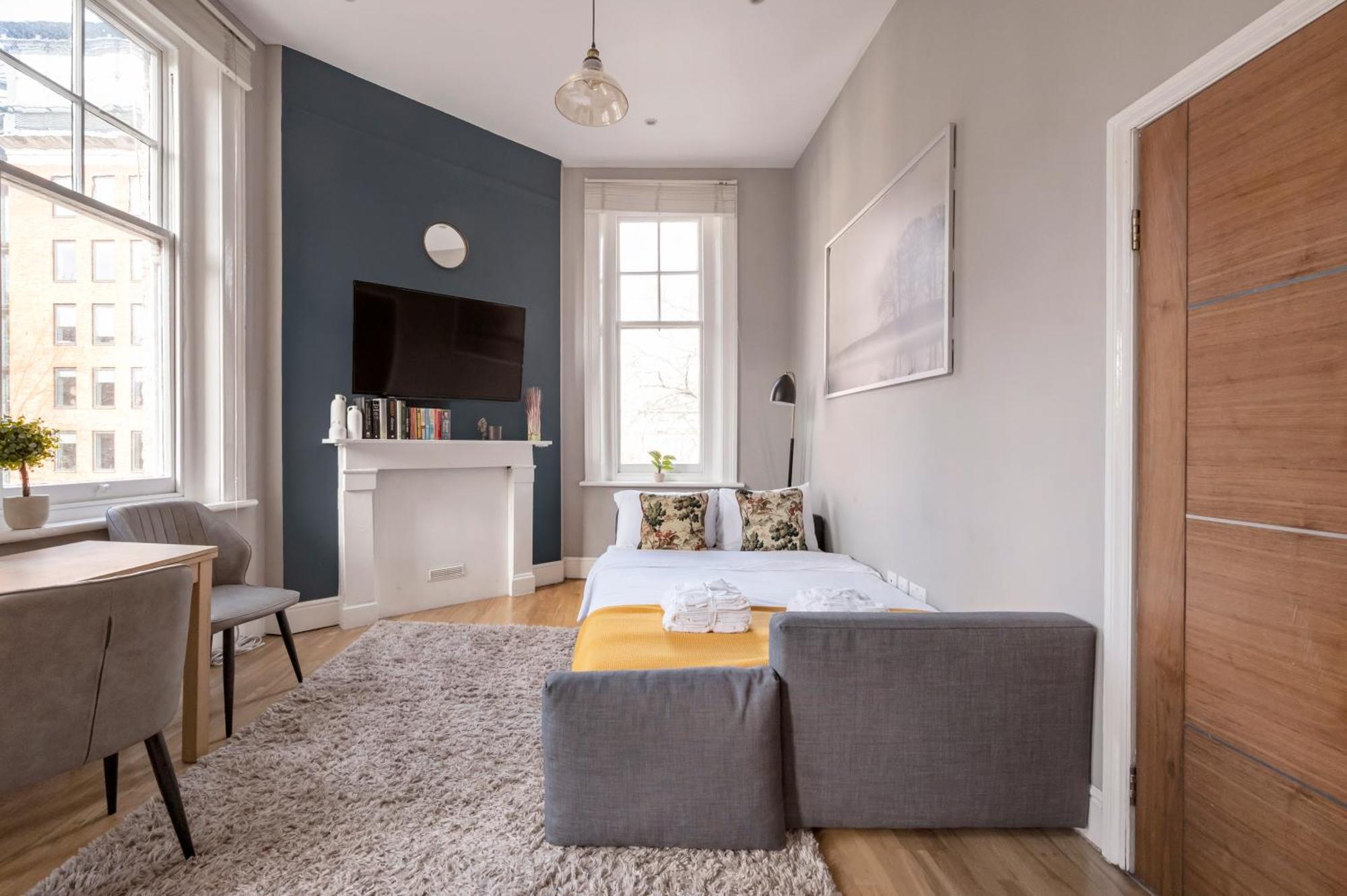 Sunny Corner Apartment In Center Of London Bagian luar foto
