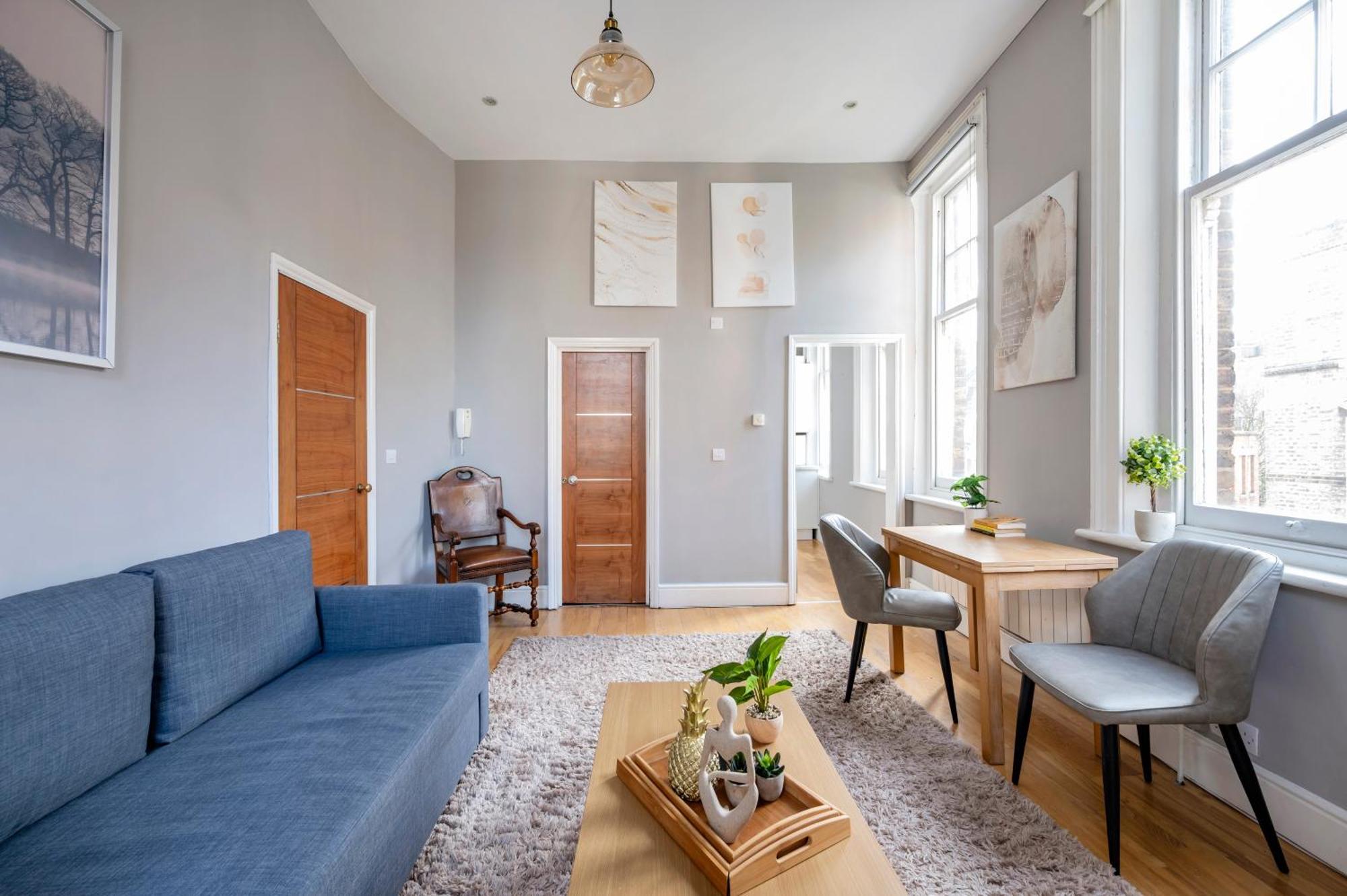 Sunny Corner Apartment In Center Of London Bagian luar foto